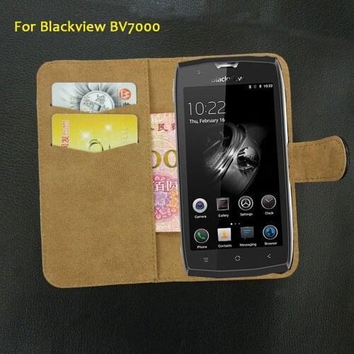 6 Colors Super!! Blackview BV7000 Case Flip Leather Luxury Exclusive Protective 100% Special Phone Cover+Tracking