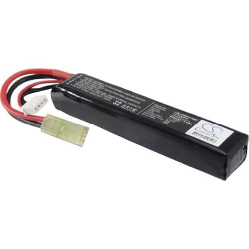 Cameron Sino 850mAh battery for AIRSOFT GUNS CS-LP850C16MT LP850S3C013 RC Hobby Battery