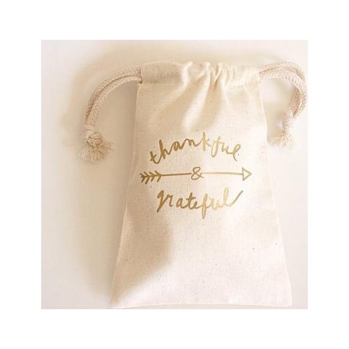 Glitter Thankful and Grateful wedding Hangover Kit jewelry favor Bags Bachelorette hen bridal shower Champagne Party gift bag