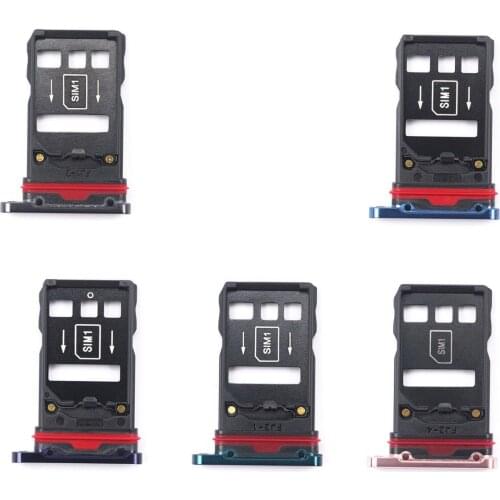 For Huawei Mate 20 Pro Gray/Blue/Green/Purple/Rose Gold Color Dual SIM And MicroSD Memory Card Tray Holder