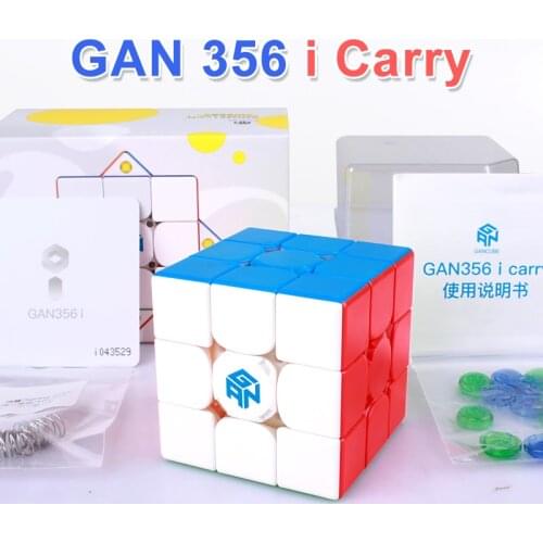 GAN356 i carry 3x3 Magnetic Magic Speed cube GAN356 i Magnets Online Competition Cubes GAN 356 i carry puzzle cube for kid