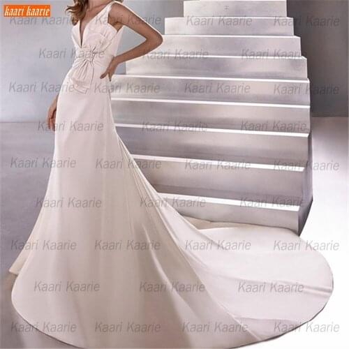 Kaari Kaarie Satin Wedding Dresses