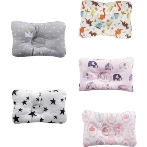Cartoon Baby Head Shaping Pillow Prevent Flat Head Nursing Pillow Sleep Support