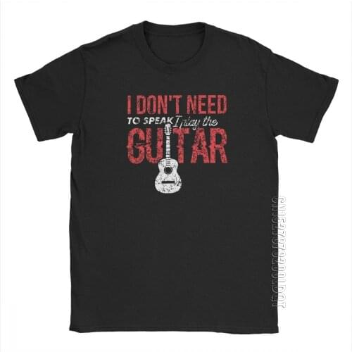 Men T-Shirt Music Piano Instrumentplaying Notes Musical Guitar New 100% Cotton Basic Tees Male Tshirt T Shirt Clothes Plus Size