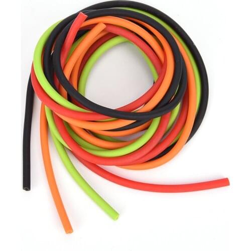 New 4 Colors 1m Latex Slingshots Rubber Tube Tubing Band For Slingshot Hunting Catapult Elastic Part Fitness Bungee 1.8x4.2mm