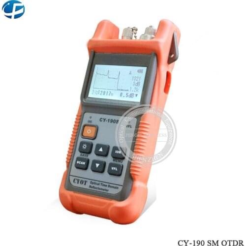 Optical Fiber 60KM OTDR CY-190S CY190S 1310nm/1550nm 1mW VFL Fiber fault detection positioning instrument with FC/PC Connector