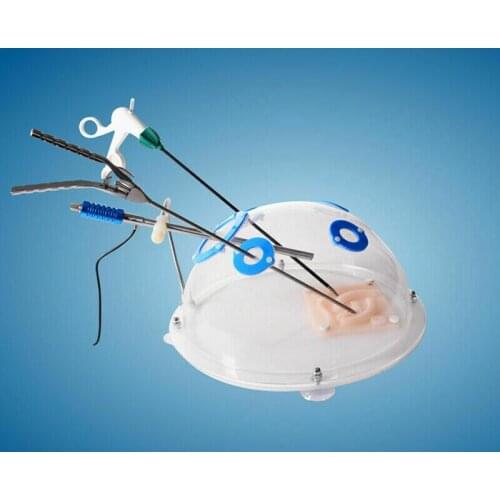 Panoramic laparoscopic surgery Simulator Transparent training box GOOD