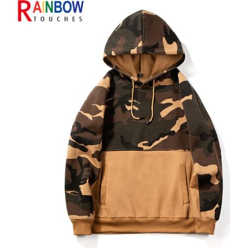 RAINBOW TOUCHES Mens Camouflage Jackets