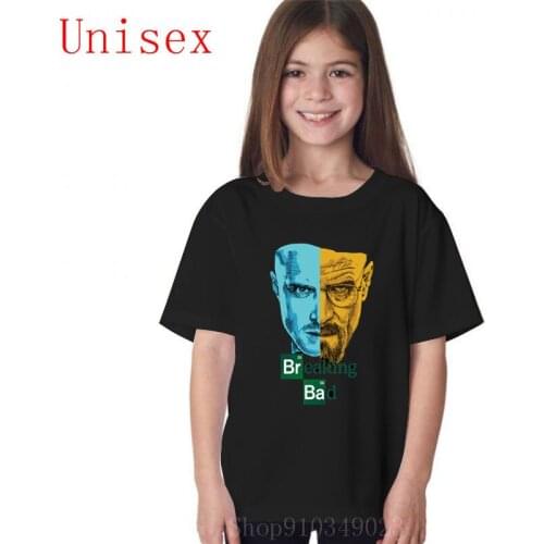 Breaking Bad Heisenberg Walter teenage girls clothing shirts for teenage girls kids summer clothes kids clothes girls