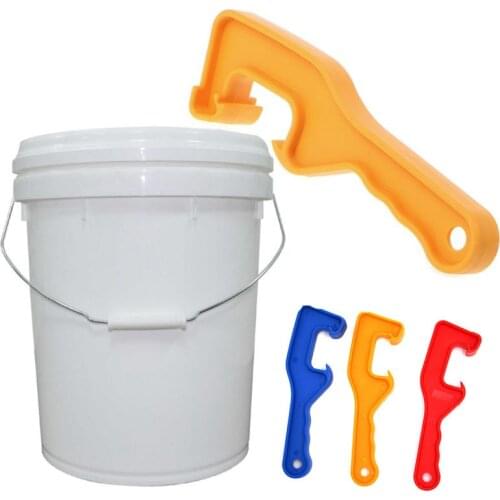 Manual can opener ABS Plastic opening tool for Gallon Honey Bucket Pail cap Paint Barrel Lid Removal wrench Brew Beer Supplier