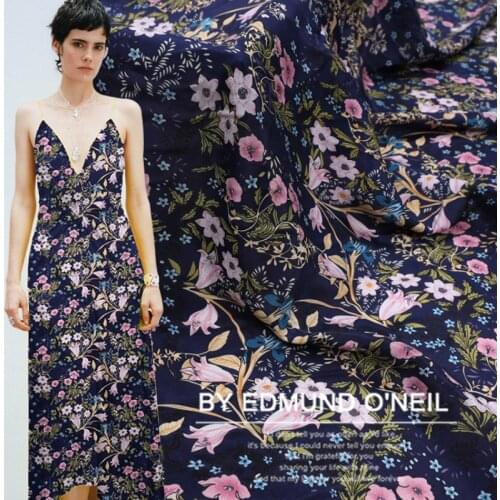 Silk Crepe De Chine Fabric Mulberry Silk Small Floral Dress Shirt Alibaba Express Material Cloth Silk Gauze Fabrics