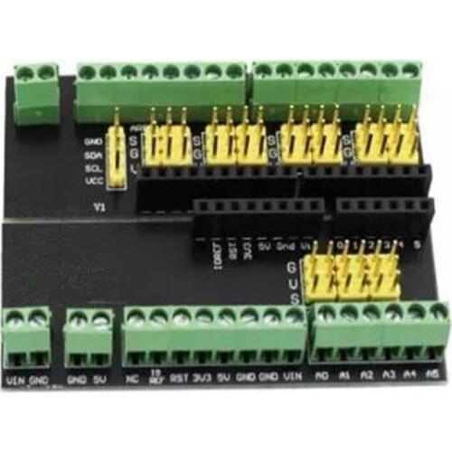10PCS/LOT Screw Shield V1 terminal expansion board is compatible R3 Interactive Media Module