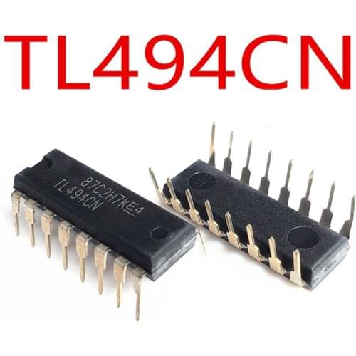 10PCS New TL494 TL494CN in-line DIP16 pulse width modulation control circuit chip IC