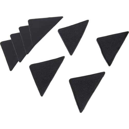 4 pcs/set 2017 New Arrival Rug Carpet Mat Grippers Non Slip Anti Skid Reusable Silicone Grip Pads New Bathroom Accessaries