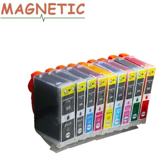 9X BCI3 BCI6 BCI-3e compatible ink Cartridge high quality BCI 6 BCI-6 For Canon PIXMA iP8500 Pro9000 i990 i9900 i9950 printer