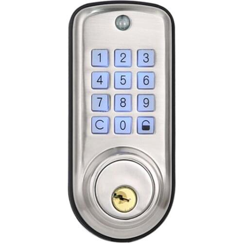 Cheap Smart Home Digital Door Lock, Waterproof ligent Keyless Pword Pin Code Door Lock Electronic Deadbolt Lock