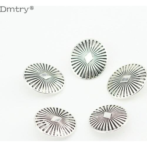 Dmtry 10pcs/lot Wholesale Retro Necklace Bracelet Findings Pattern Clasp Findings For Making DIY Activity LC0204