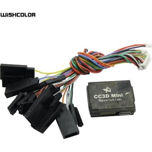 FPV Openpilot Mini CC3D Revolution Flight Controller with Case for Racing Drone QVA250 Quadcopter