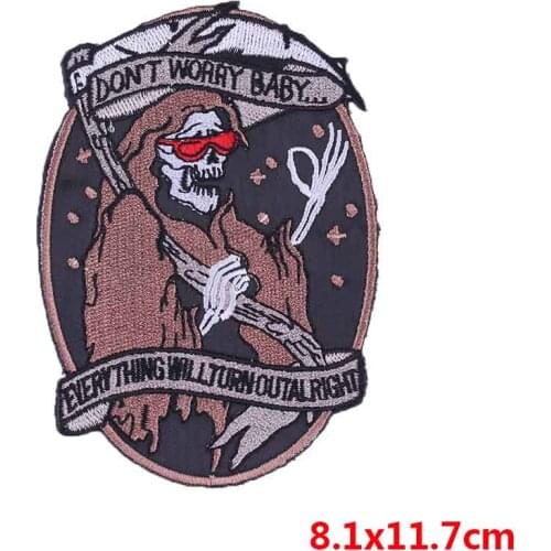 Prajna Anime filmRiverdale Patch For Clothes Applique Guns N Roses Jurassic Embroidery Overlock Badge Iron On Patches Stickers E