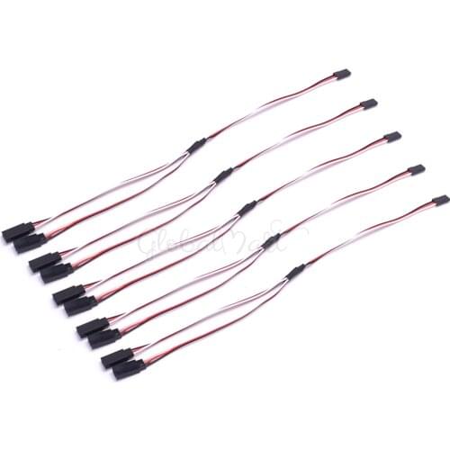 NEW 300mm 30cm Servo Y Extension Lead Wire Cable For RC JR Servo Parts RC Drone