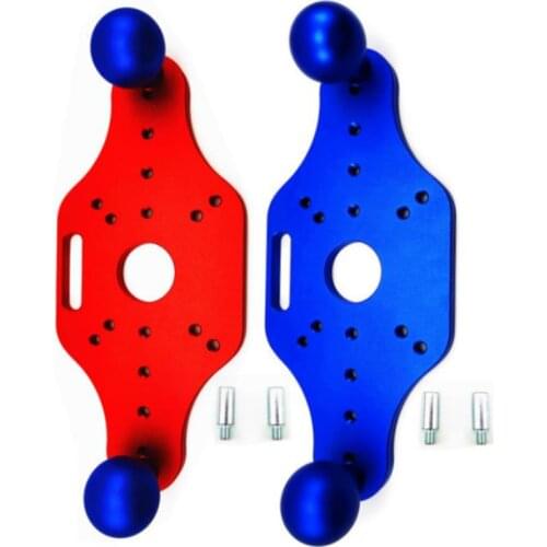 Wood Router Base Electric Wood Milling Base Trimming Slotted Bottom Plate for Woodworking Electric Engraving Woodworking Tools