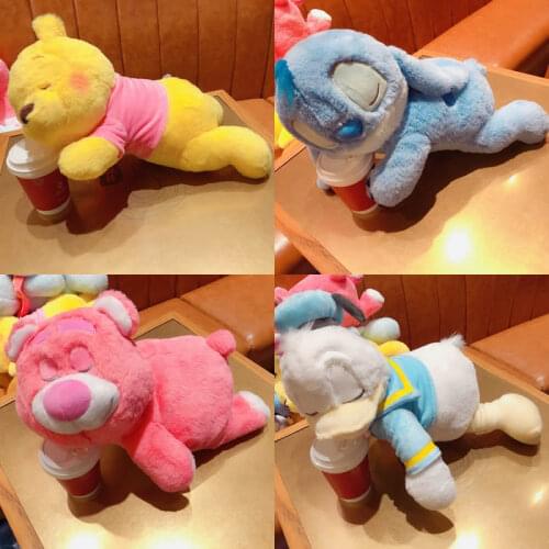 Disney Stitch/Donald Duck/Dumbo/Pooh Bear Plush Toy Stuffed Doll Gift for Child
