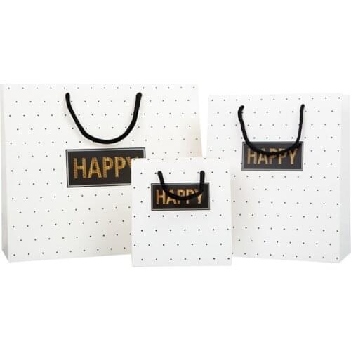 OEM Production Branded Luxury Design Customized Logo Printing Kraft paper Shopping Bags --XP2313
