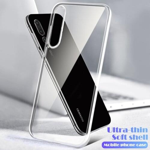 High Transparent case For Huawei P30 lite / P30 Pro Clear Soft Silicone TPU Crystal Slim Case Back Protector Cover Huawei P30