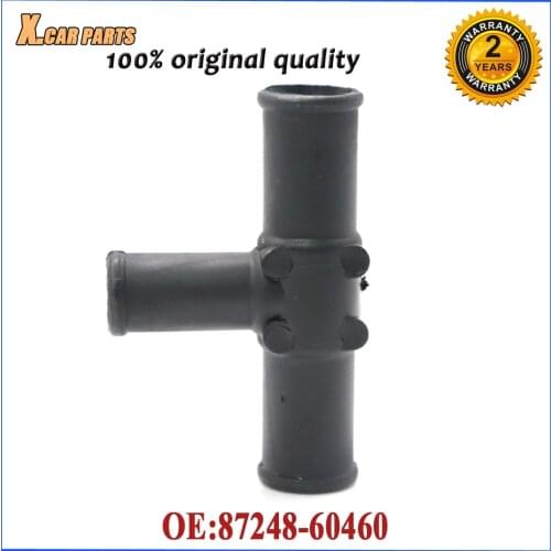 Car Heater Hose Output T Pipe Fit For Toyota LX450 1996-1998 LX470 2001-2007 Sequoya 2001-2007 Sienna 1998-2007 87248-60460
