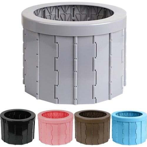 Folding Portable Toilet Seat Toilet Folding Commode Toilet Seat Adult Outdoor Travel Camping Car Folding Potty Toilet Supplies