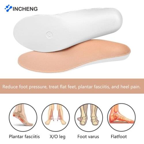 Sports Orthopedic Insoles For Flat Feet Women Men Massage Plantar Fasciitis Insoles For Shoes EVA Orthotic Arch Support Soles