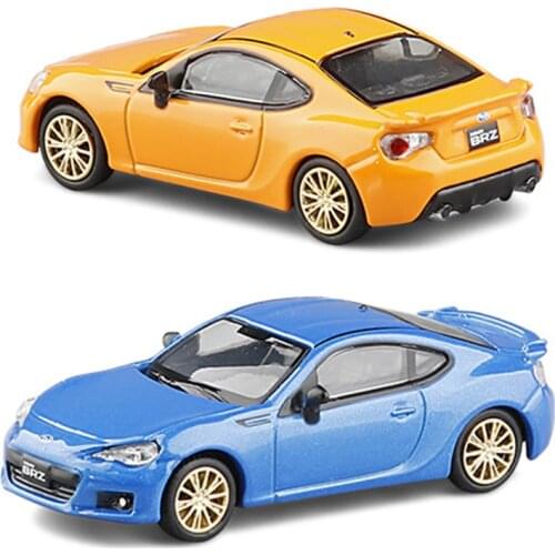 1:64 Scale Subaru BRZ Sport Car Pull Back Car Street Racing Model Car Metal Alloy Toy Car for Kid Gift V321