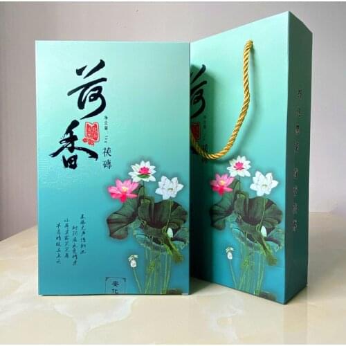 2017 Anhua Dark Chinese Tea Fu Tea Golden Flower Lotus Fragrance Dark Compressed Tea 1000g