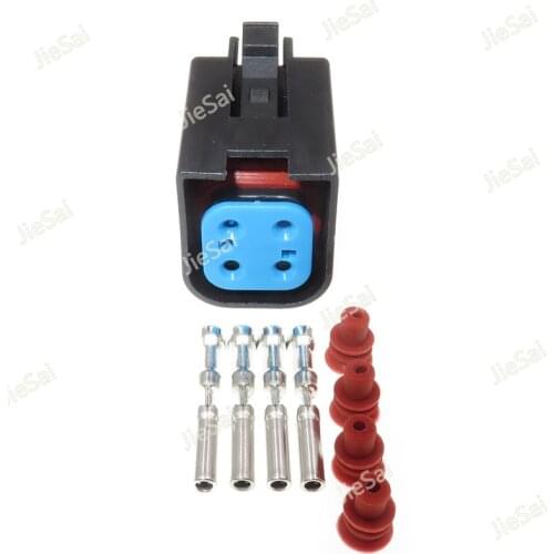 4 Pin 8-1437710-5 Electric Sealed Waterproof Female Sockets Plug Automotive Connector For Wiring Harness