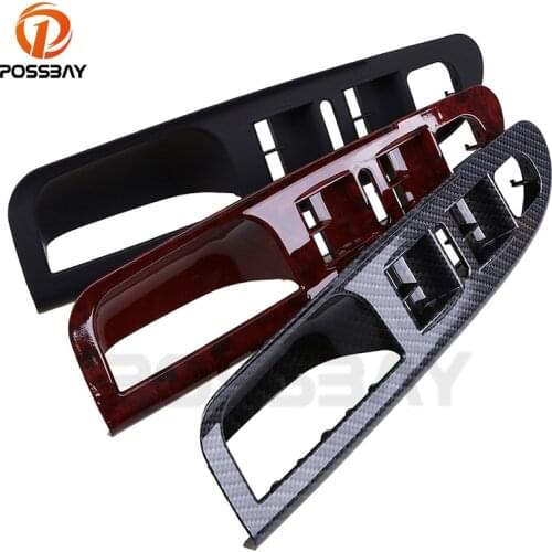 POSSBAY Car Left Inside Door Handle Window Switch Control Panel Bezel for VW Passat B6 Sedan/Wagon 2005-2010 Car Cover