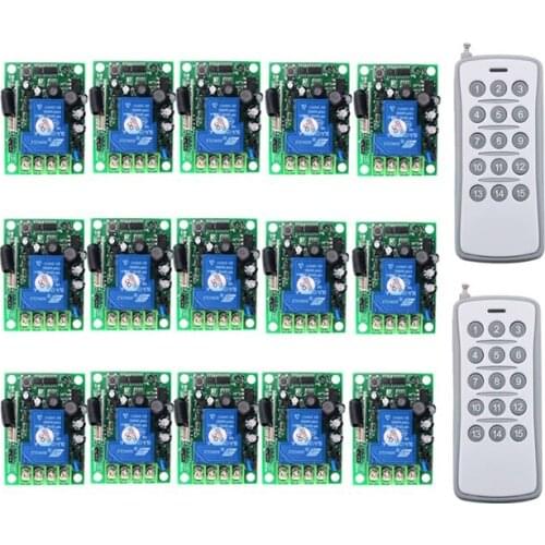 30A 1CH Wireless Remote Control Switch AC 220V 110V 85-265V Relay Output Radio RF Transmitter And 315/433 MHz Receiver