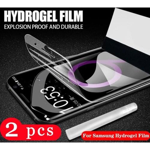 2Pcs soft full cover for xiaomi mi play 8 se 8 pro lite hydrogel film mi 6 6X phone screen protector protective film Not Glass