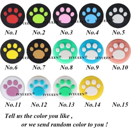 IVYUEEN 2 Pcs for Nintendo Switch NS Lite Joy Con Analog Stick Caps Silicone Thumb Grips Cover for JoyCon Animal Crossing Case