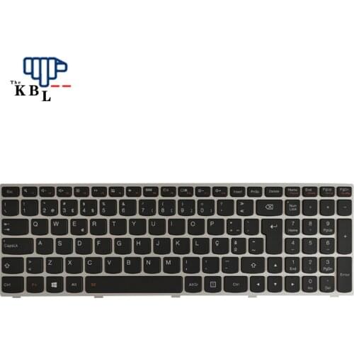 Portugal Language New For Lenovo G50 Black Backlit Laptop Keyboard FRU 5N20HO3561 PK131BJ2B14