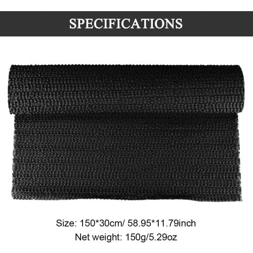 150cm*30cm Car Dashboard Trunk Sticky Pad Mat Anti Non Slip Outsize Mesh Fabric Mats PVC Foam Custom Anti Slip Mat