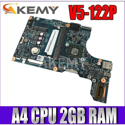 Akemy For Acer aspire V5-122P Laptop Motherboard A4 CPU 2GB RAM Onboard NBM8W11001 48.4LK02.011