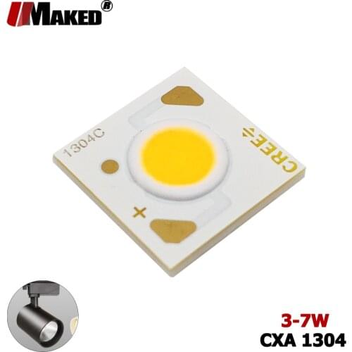 Original Cree XLamp CXA 1304 3-7W Max 900mA Ra80 LED COB Chips Diode Beads 3000K-4000K-6000K 36V/9V Ceramics Base Light Sources