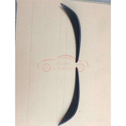 Apply to Audi R8 carbon fiber front bar trim, air knife, front spoiler, small wrap, auto parts, Body Kit