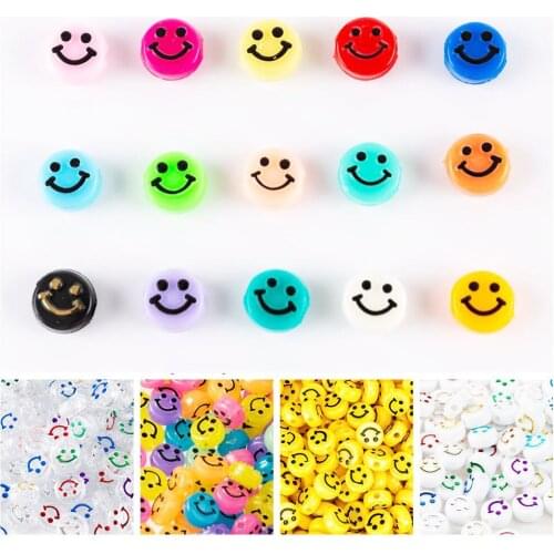 Multicolor 6*10mm 1600pcs Coin Round Acrylic Face Spacer Beads Fit Jewelry Bracelet Necklace Earring Kids Children Ornaments