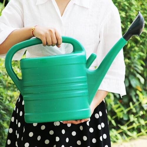 5L/8L Watering Can Large Capacity Garden Sprayer Flower Long Mouth Handle Thickened Watering Kettle Sprinkler For Home Plant