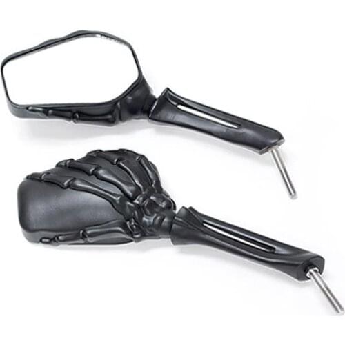 Brand new High quality Black Custom Motorcycle Skeleton Bone Mirrors For Victory Vision Street Tour