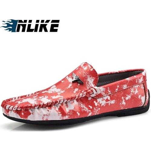 Men Loafers High Quality Leather Shoes Men Flats Driving Shoes Mens Shoes Casual