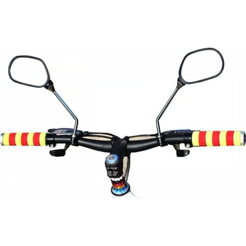 360 Degree Adjustable Rotate bicycle mirror Bicycle Rearview Handlebar Mirrors Cycling Rear View MTB Bike Handle Rearview Mirror