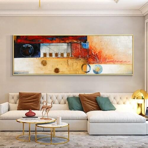 100% Handpainted Abstract Oil Painting Beautiful Landscape Art On Canvas For Home Decor Modern Wall Art Abstract Paintings