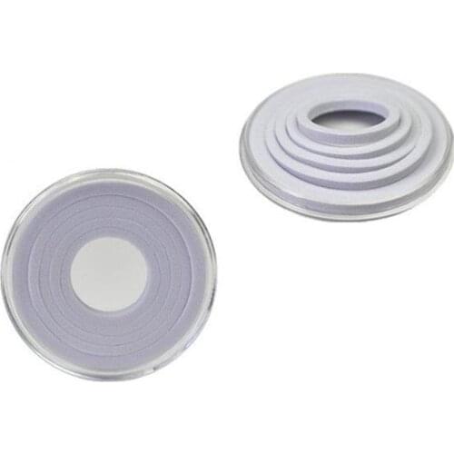 100 PCS Coin Capsules Commemorative Coin Protect with Foam Gasket Container Organizer Box Collection Wood Storage Case Supplies